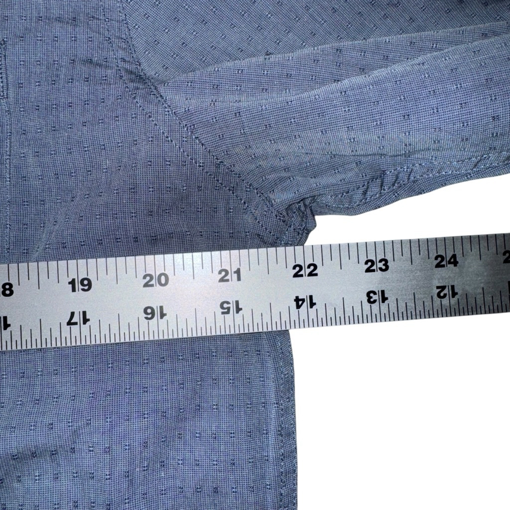 Men's 7Diamonds Groove City Button front Shirt L, Blue Floral - Picture 10 of 11